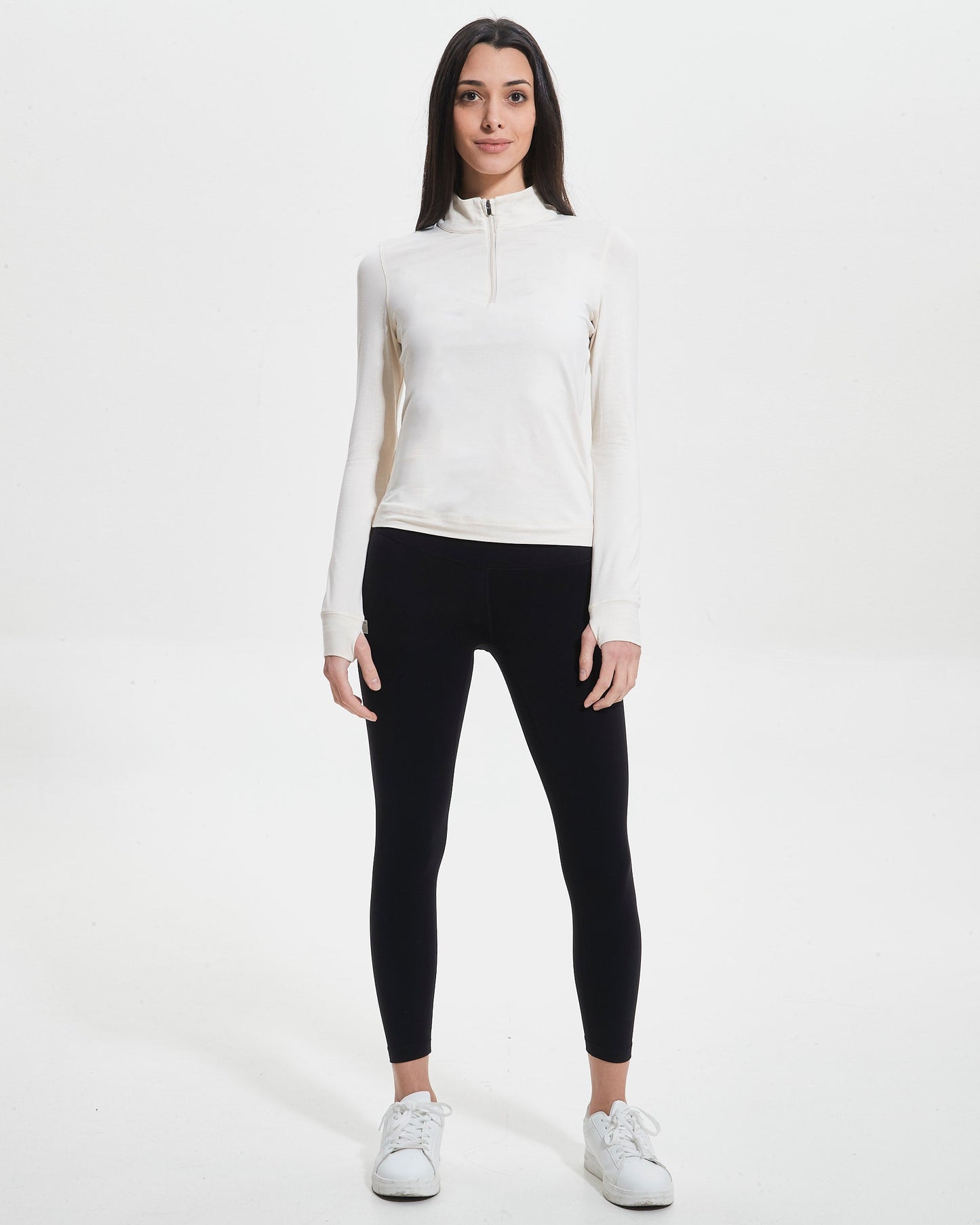 AptySoft™ Fitted Half Zip