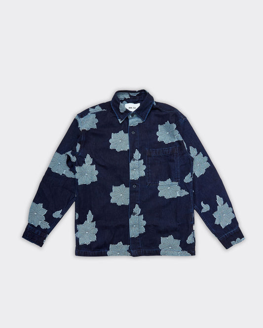 Camicia Adwin Jacquard Denim