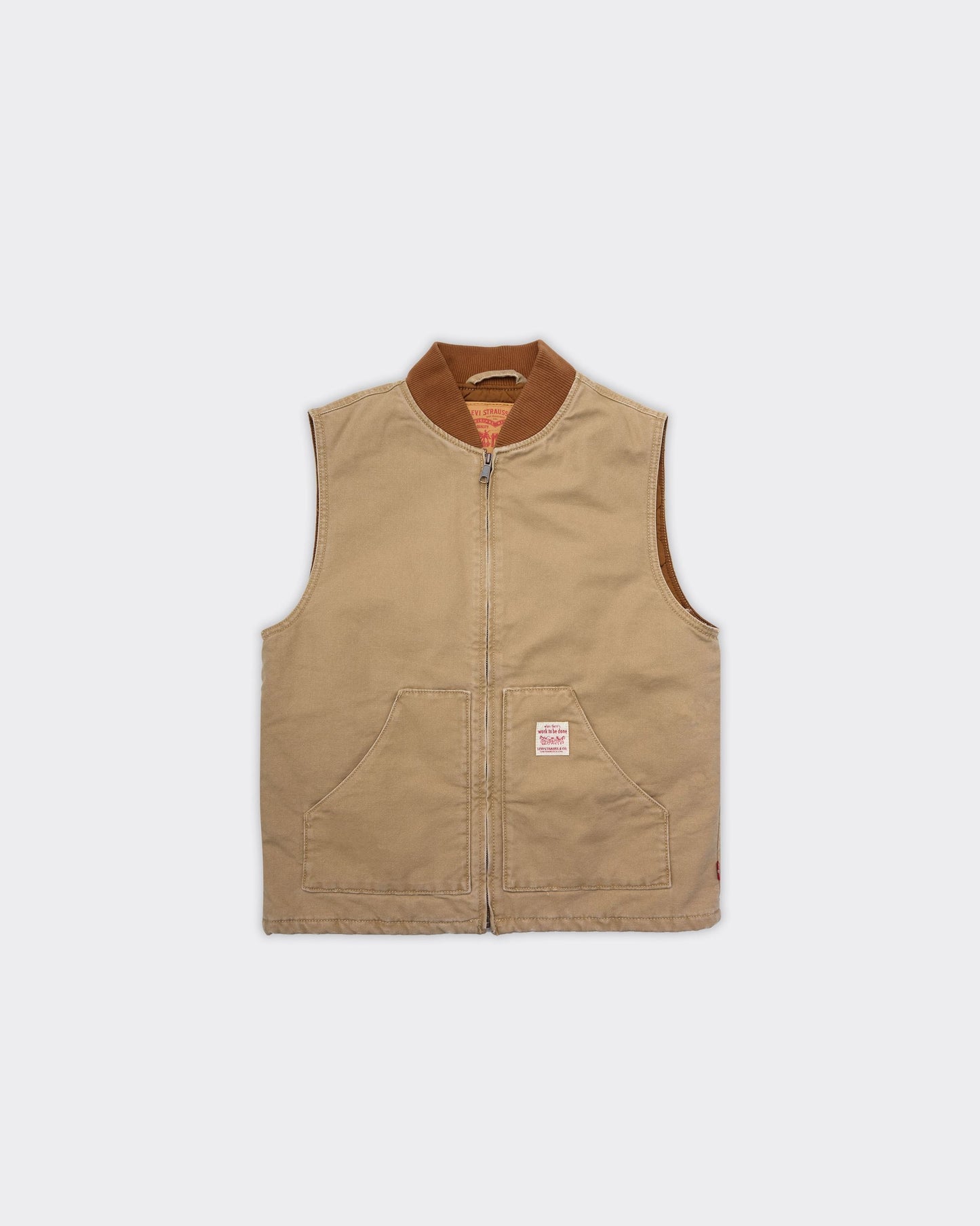 Vest Sansome 'Tiger's Eye' Marrone