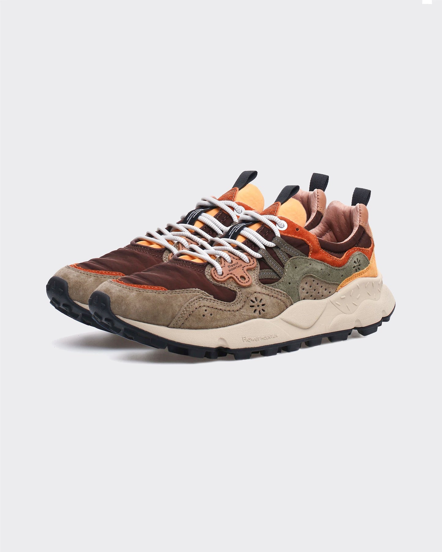 Sneakers Yamano 3 Uni Suede/Nylon Taupe/Brown