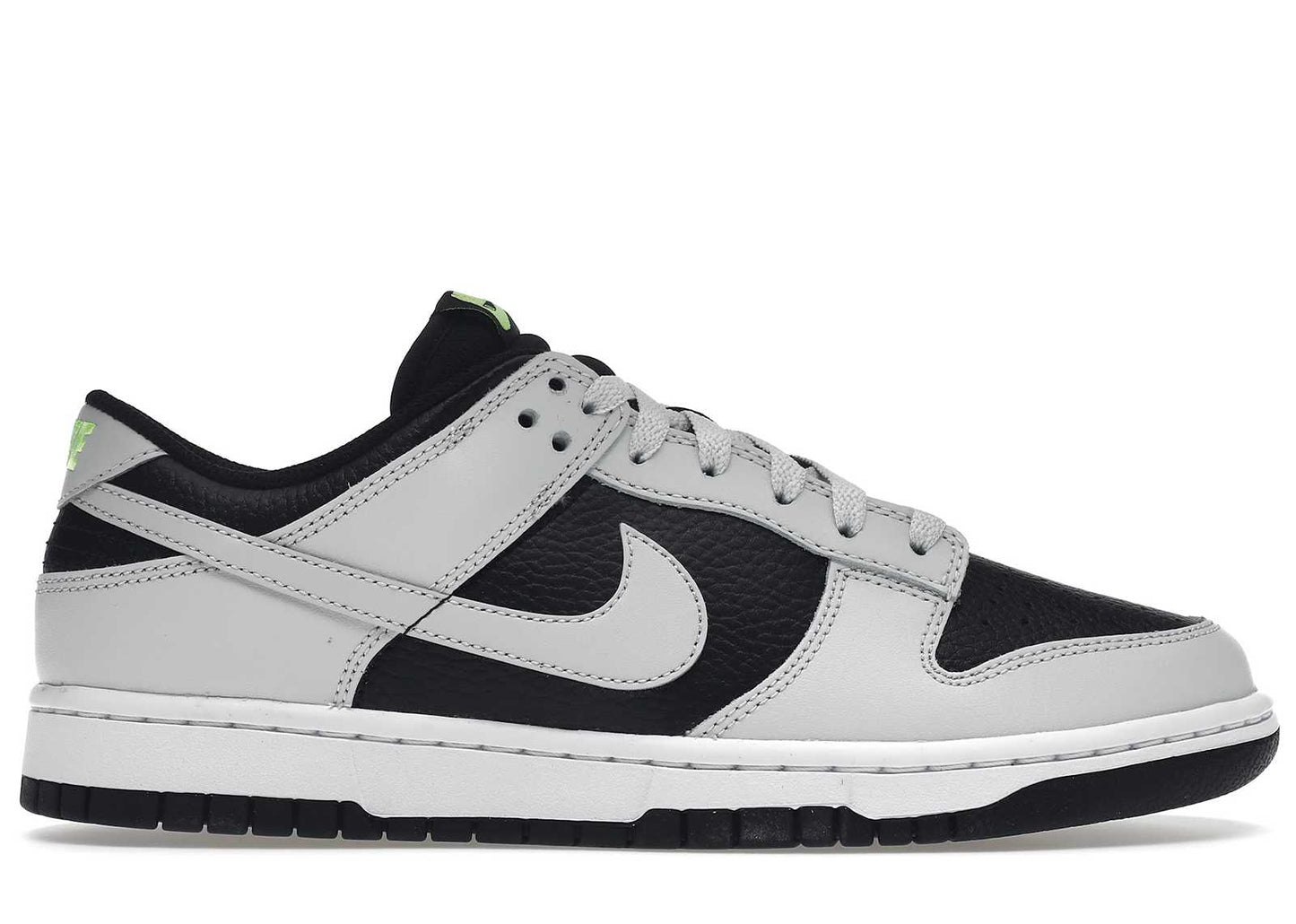 nike dunk low grey panda volt