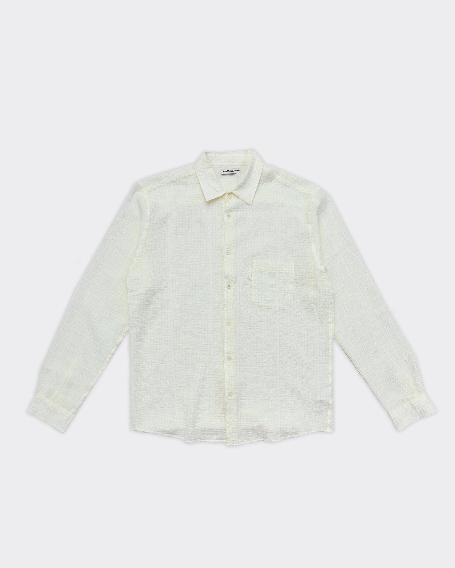 Camicia Curtis White/Yellow