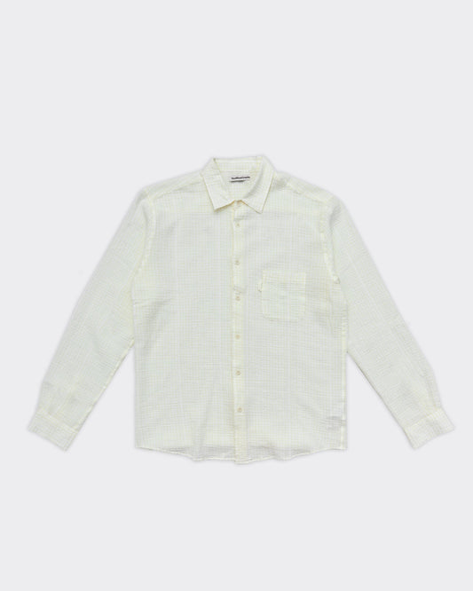 Camicia Curtis White/Yellow