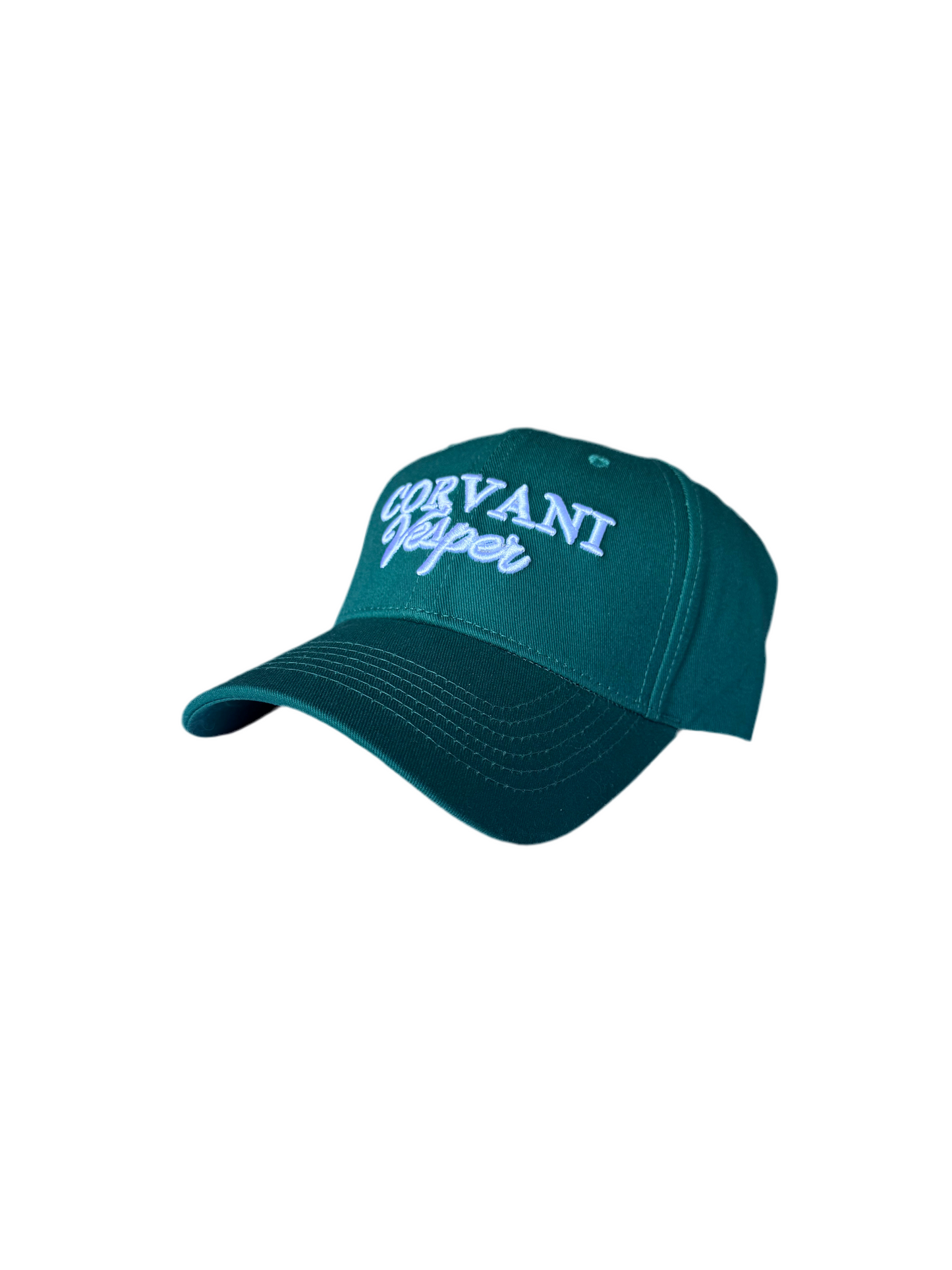 Corvani Vesper Signature Cap In CV Green
