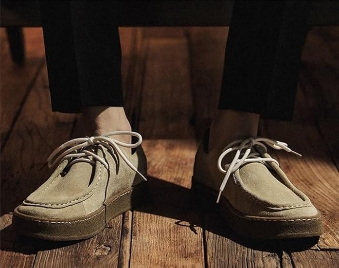 Scarpe Camoscio Uomo - Old Money®