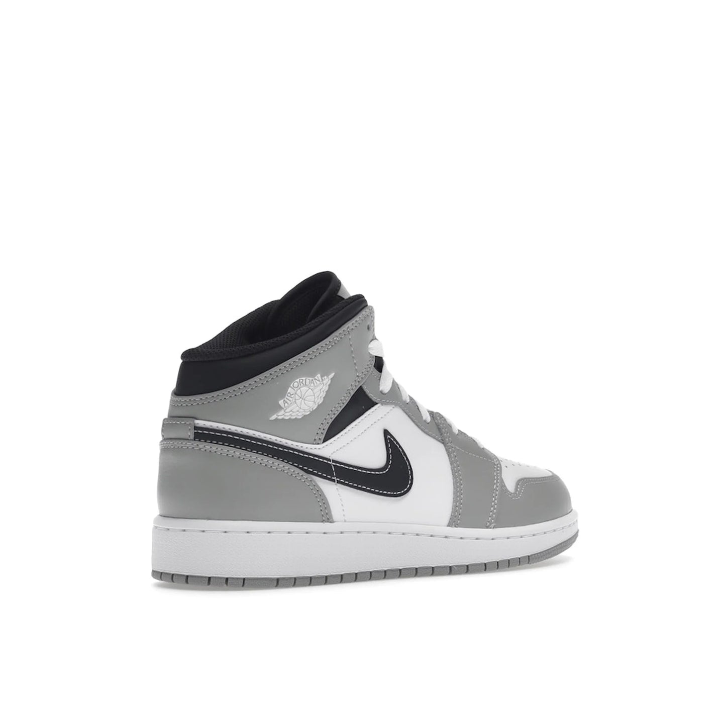 Jordan 1 Mid Light Smoke Grey (GS)