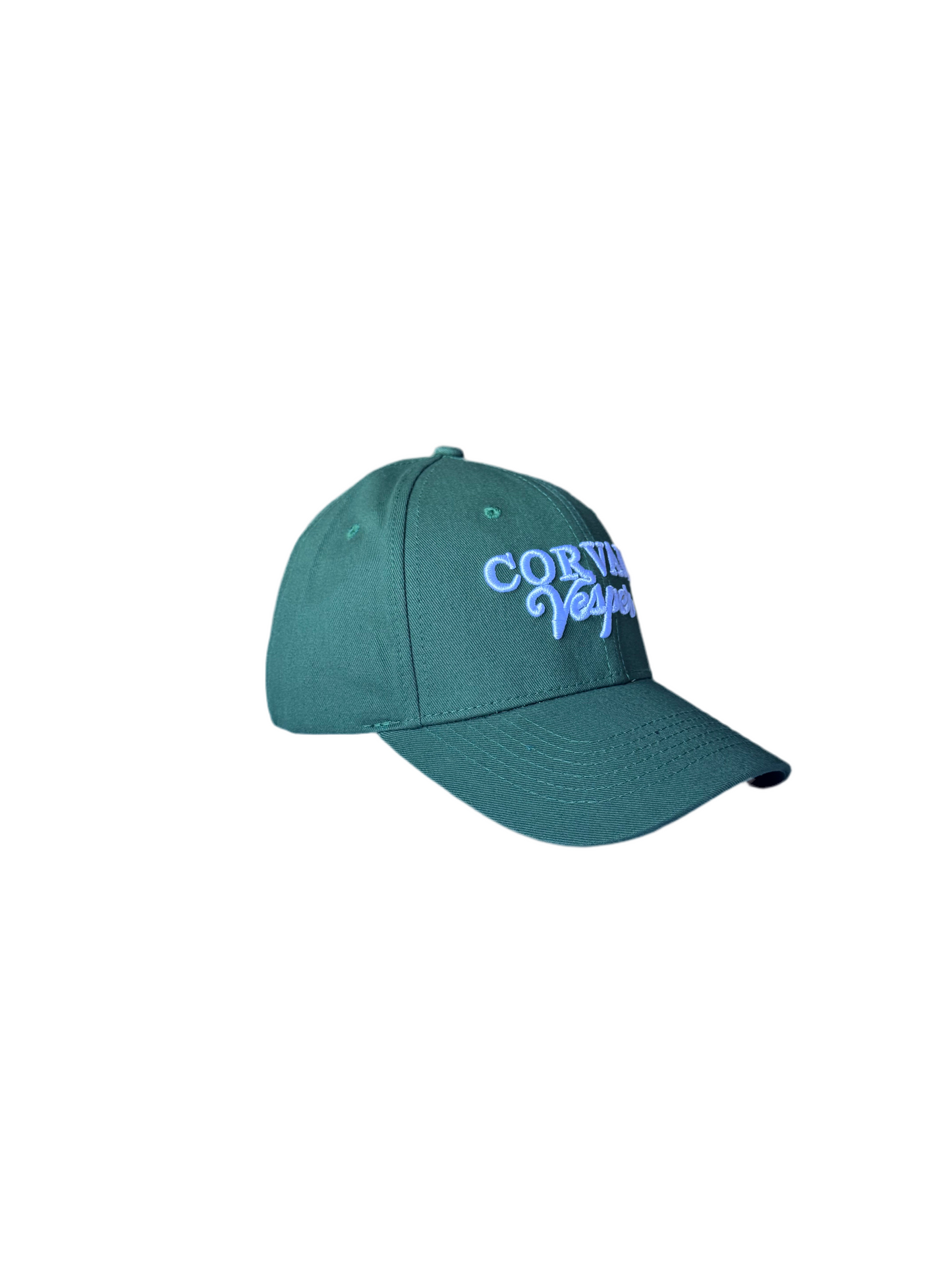 Corvani Vesper Signature Cap In Leaf Green