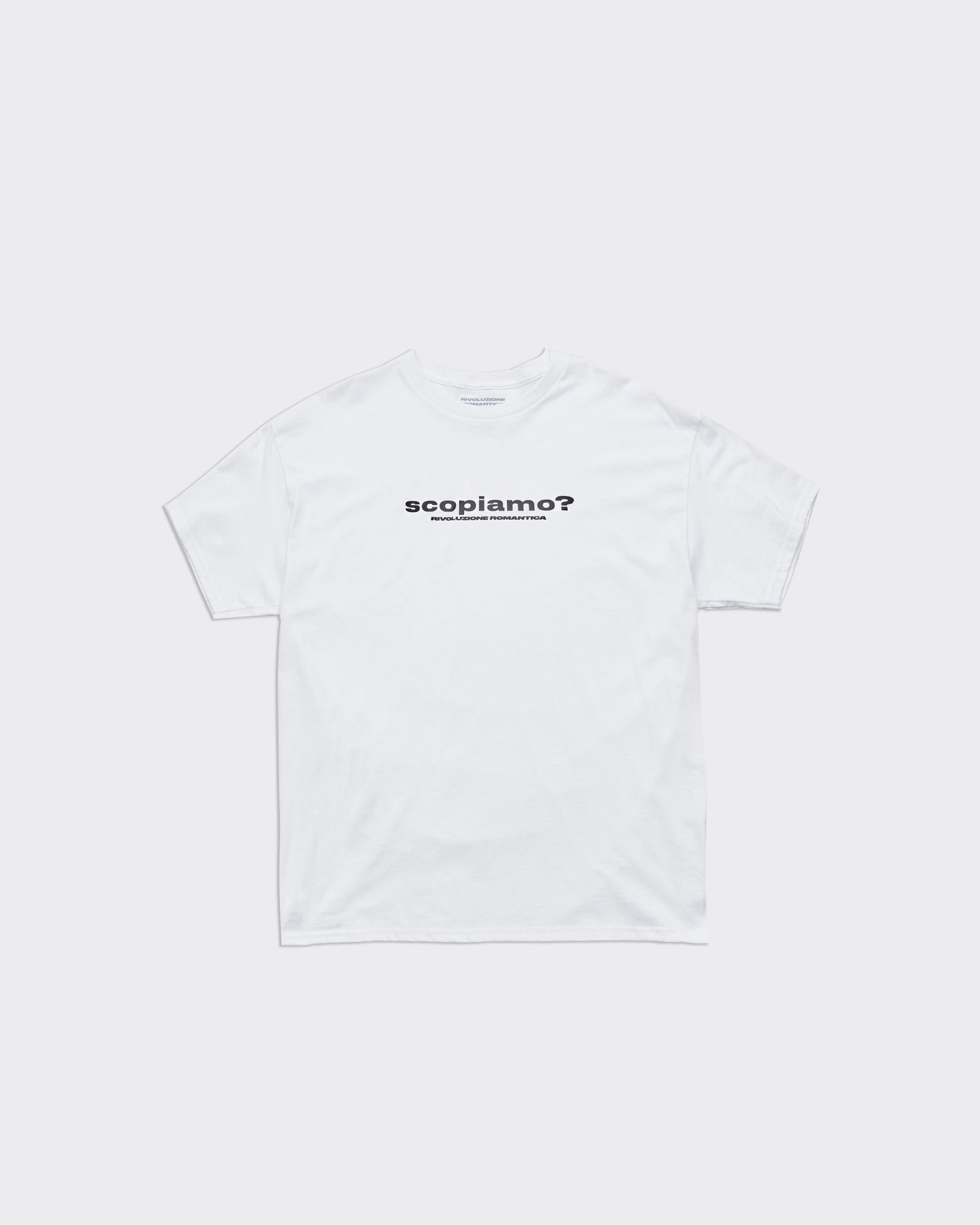 T-shirt Scopiamo Bianca