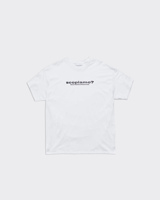 T-shirt Scopiamo Bianca