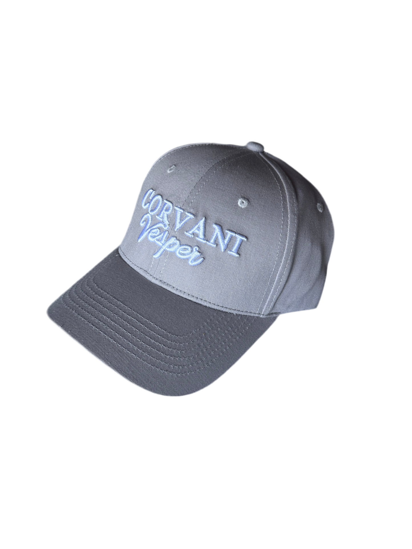 Corvani Vesper Signature Cap In Grey