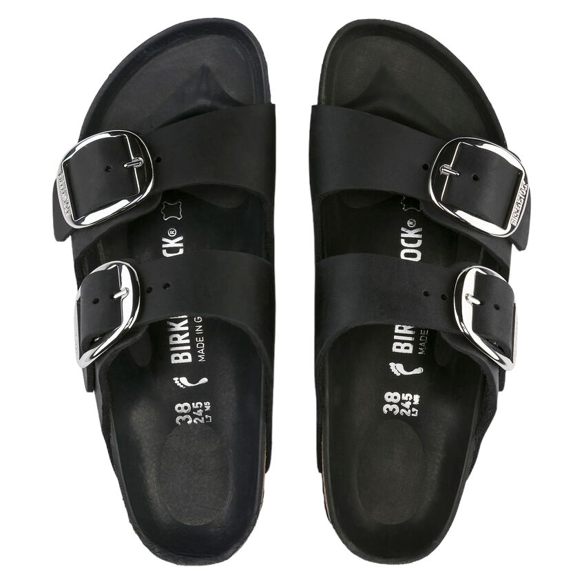 Sandali Arizona Big Buckle Donna Black