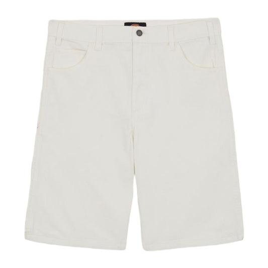 Pantaloncini Duck Canvas Uomo Stone Washed Cloud