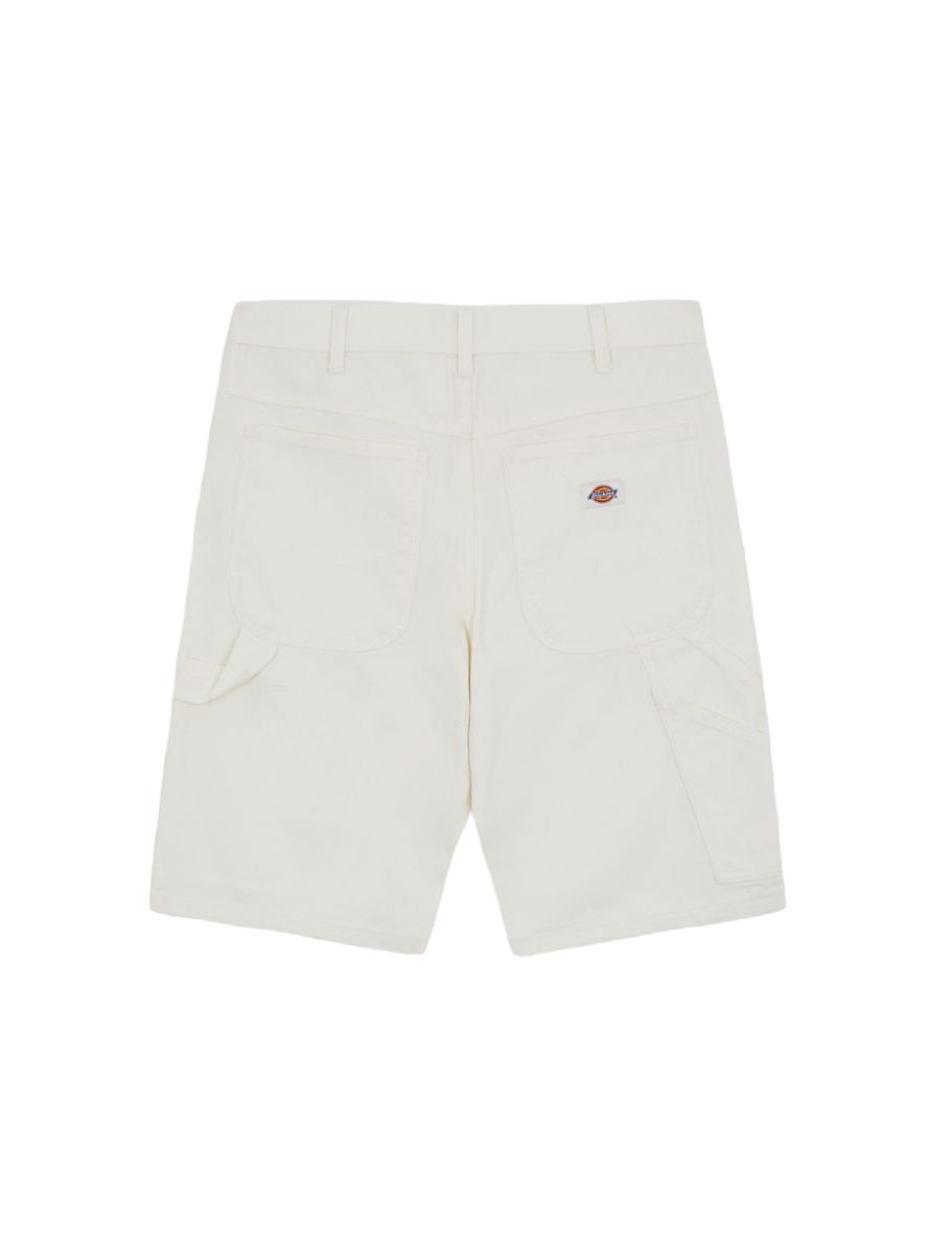 Pantaloncini Duck Canvas Uomo Stone Washed Cloud