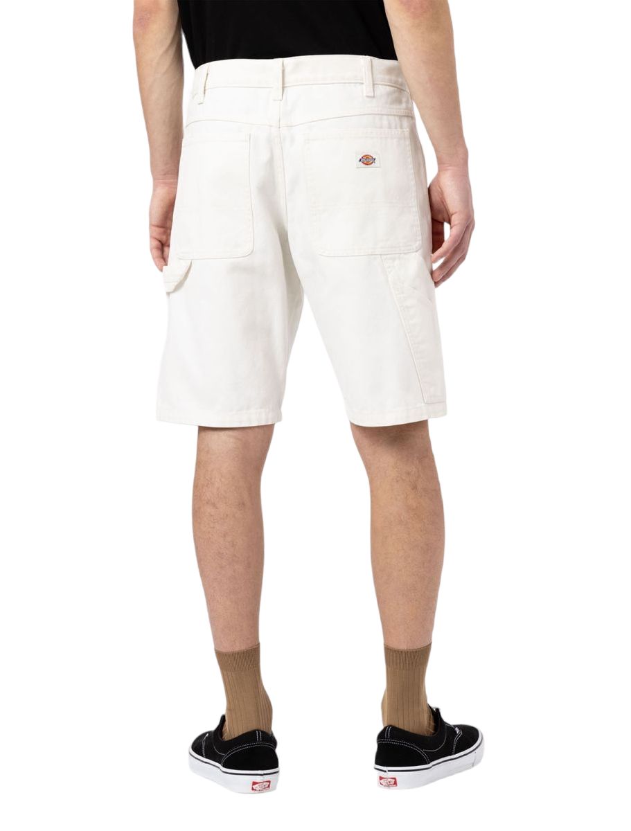 Pantaloncini Duck Canvas Uomo Stone Washed Cloud