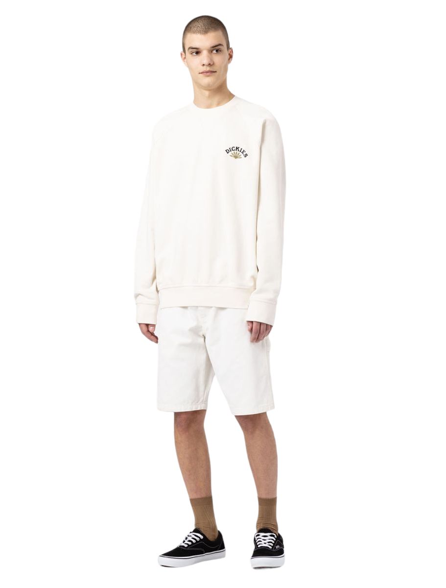 Pantaloncini Duck Canvas Uomo Stone Washed Cloud