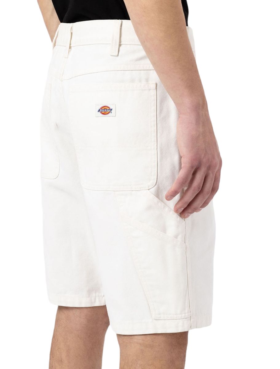 Pantaloncini Duck Canvas Uomo Stone Washed Cloud