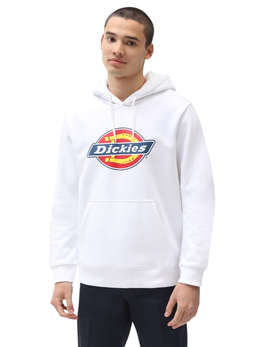 Maglia Icon Logo Hoodie Uomo White