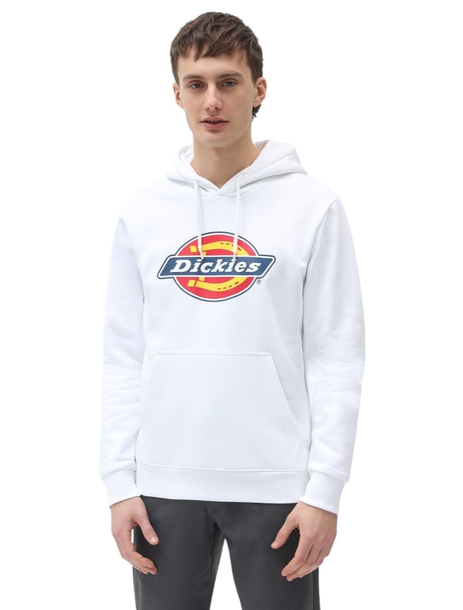 Maglia Icon Logo Hoodie Uomo White