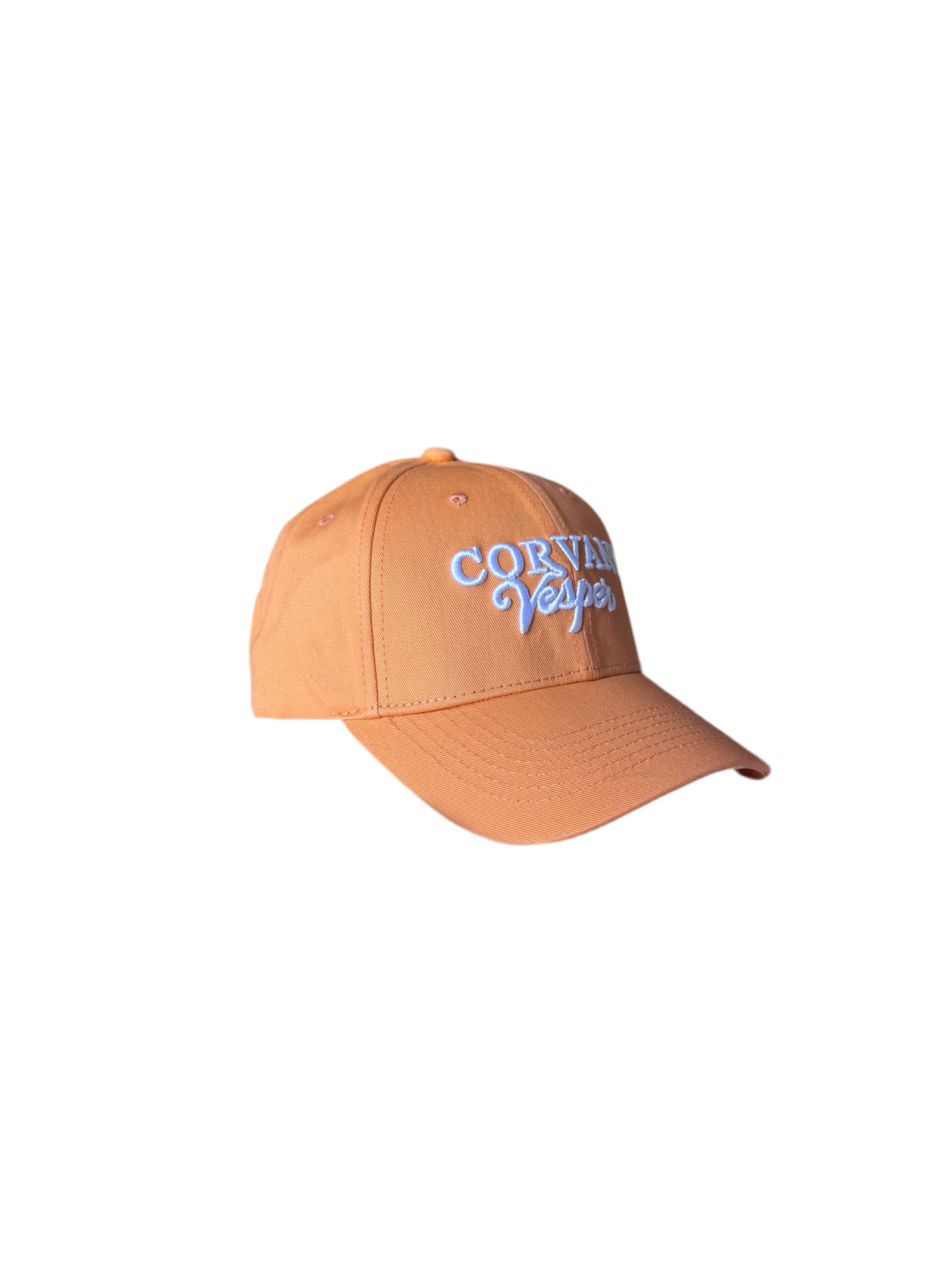 Corvani Vesper Signature Cap In Pumpkin Orange