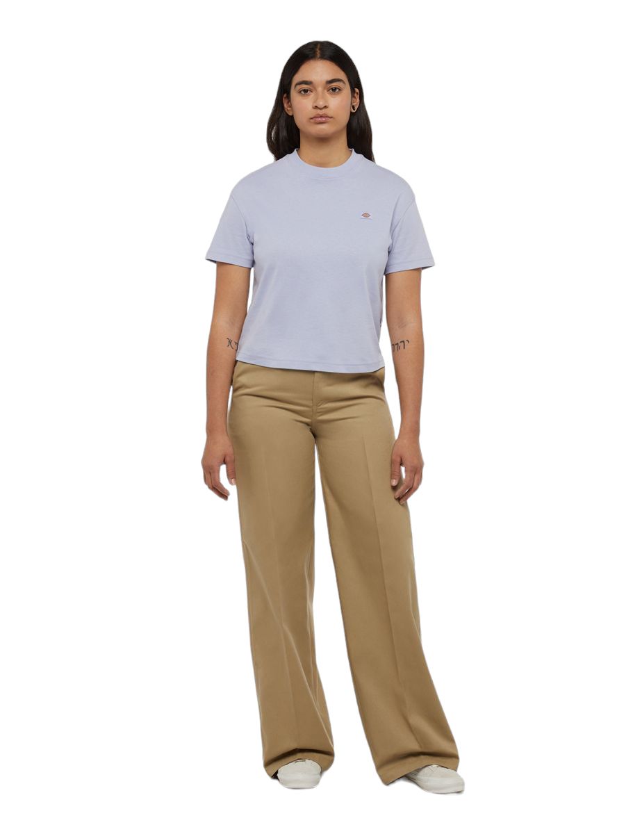 Pantaloni Wide Leg Work Donna Khaki