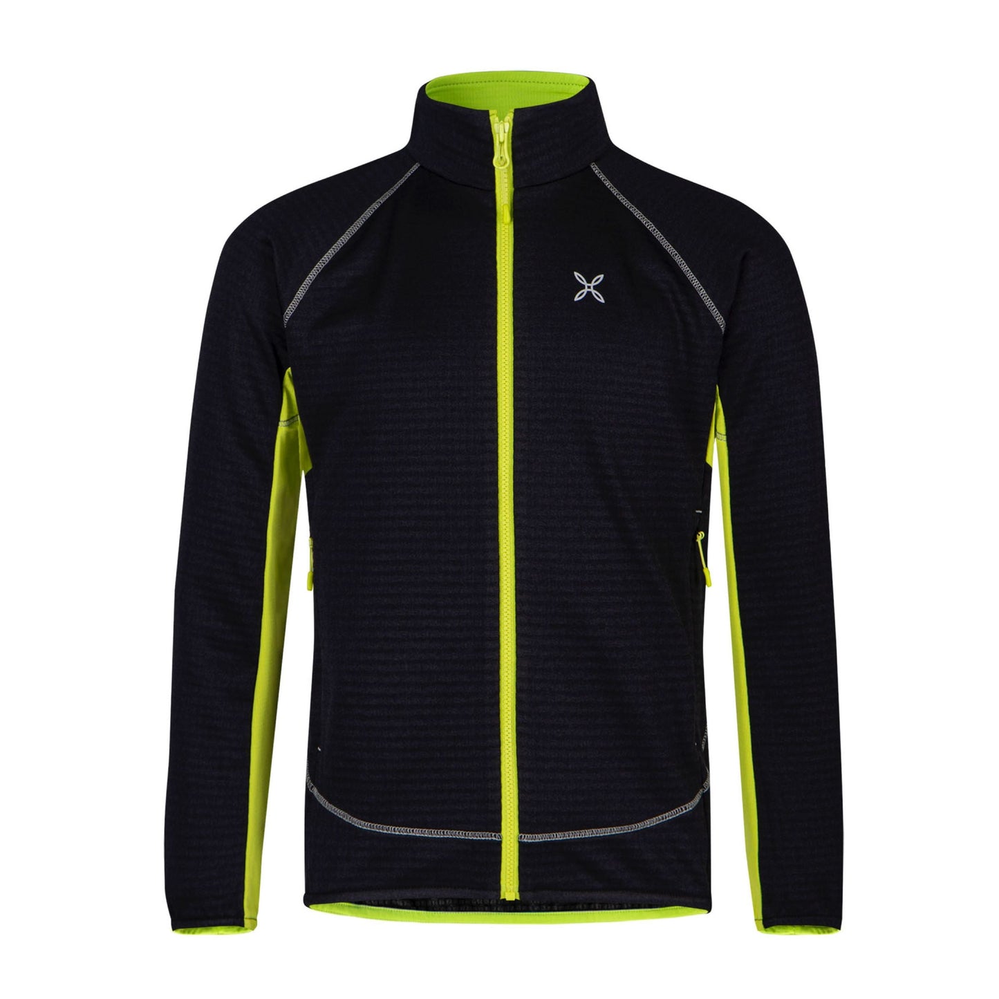 Maglia Thermal Color Junior Nero/Lime