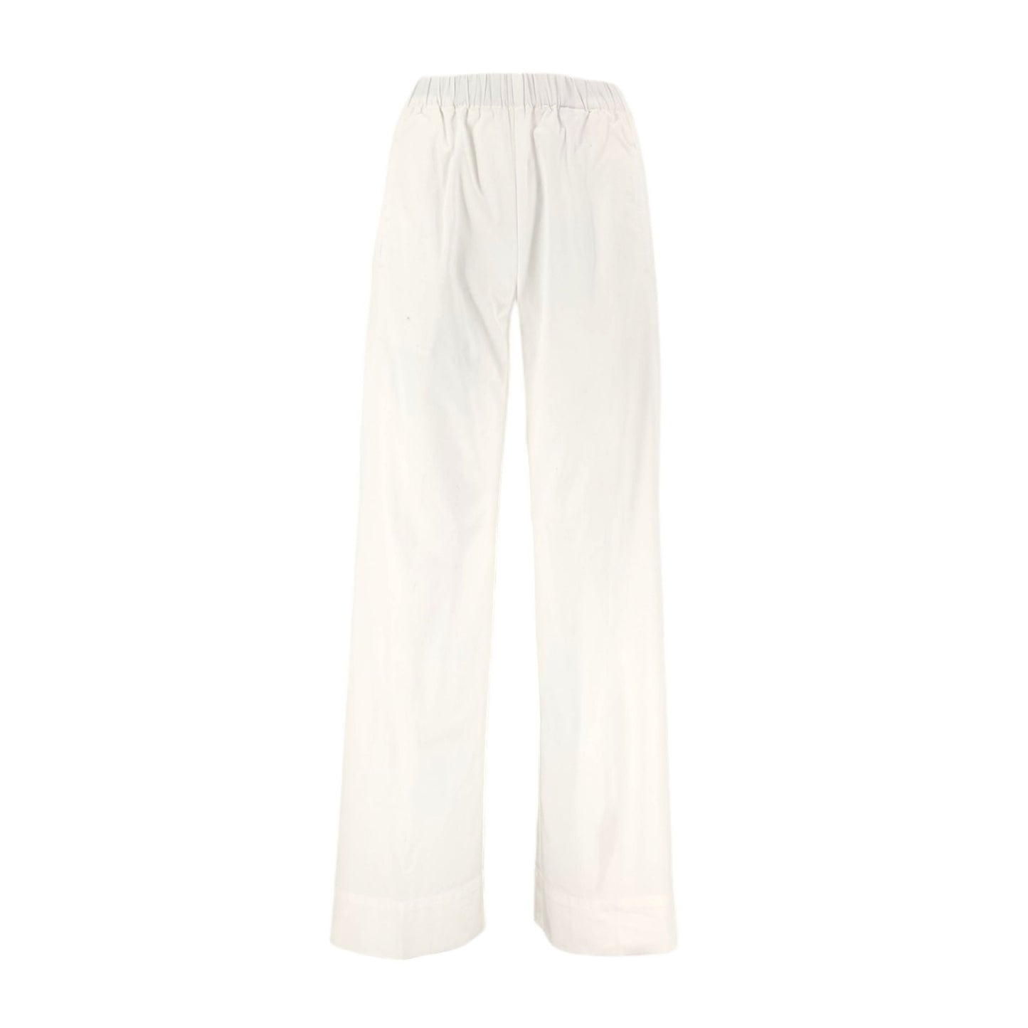 Pantaloni Pensil Light Gabardina Donna Ivory
