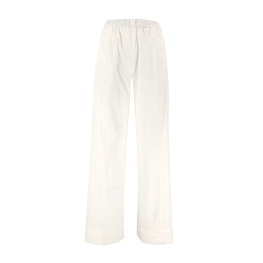 Pantaloni Pensil Light Gabardina Donna Ivory