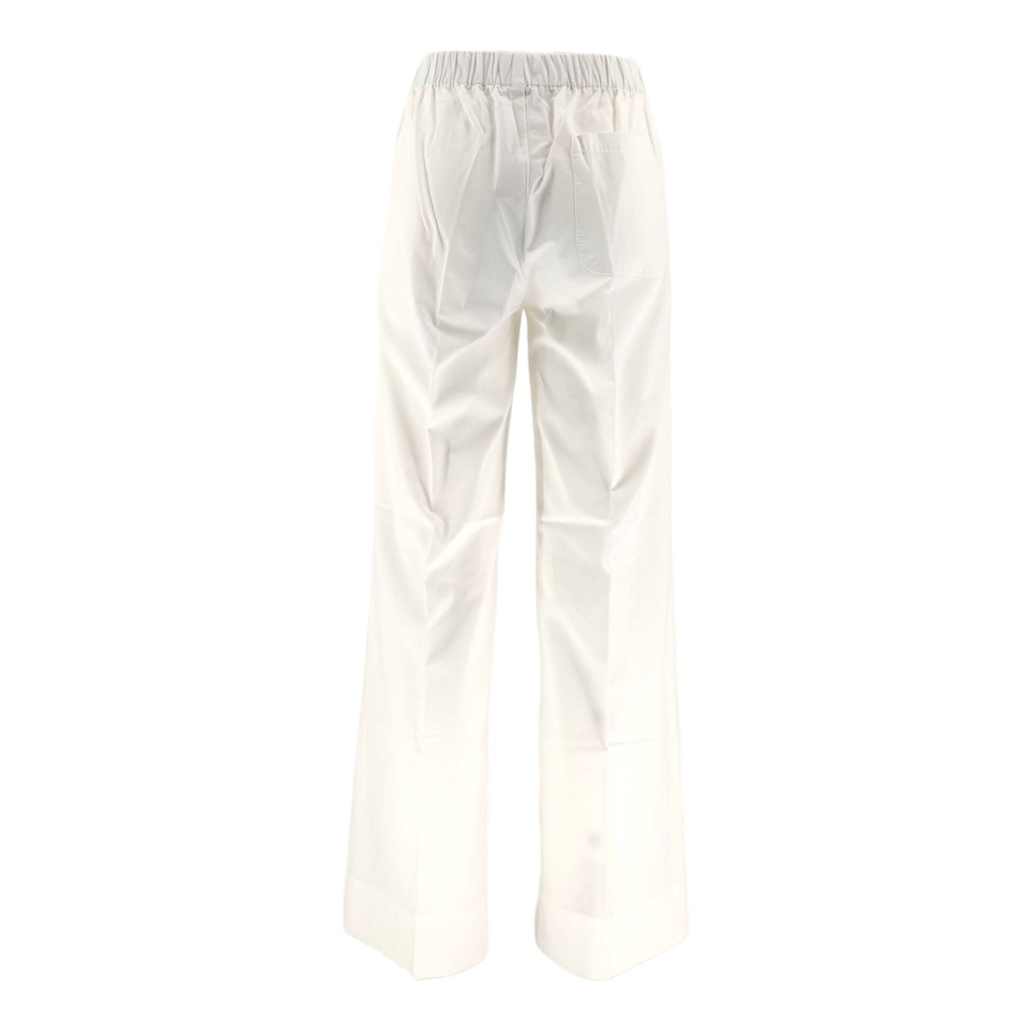 Pantaloni Pensil Light Gabardina Donna Ivory