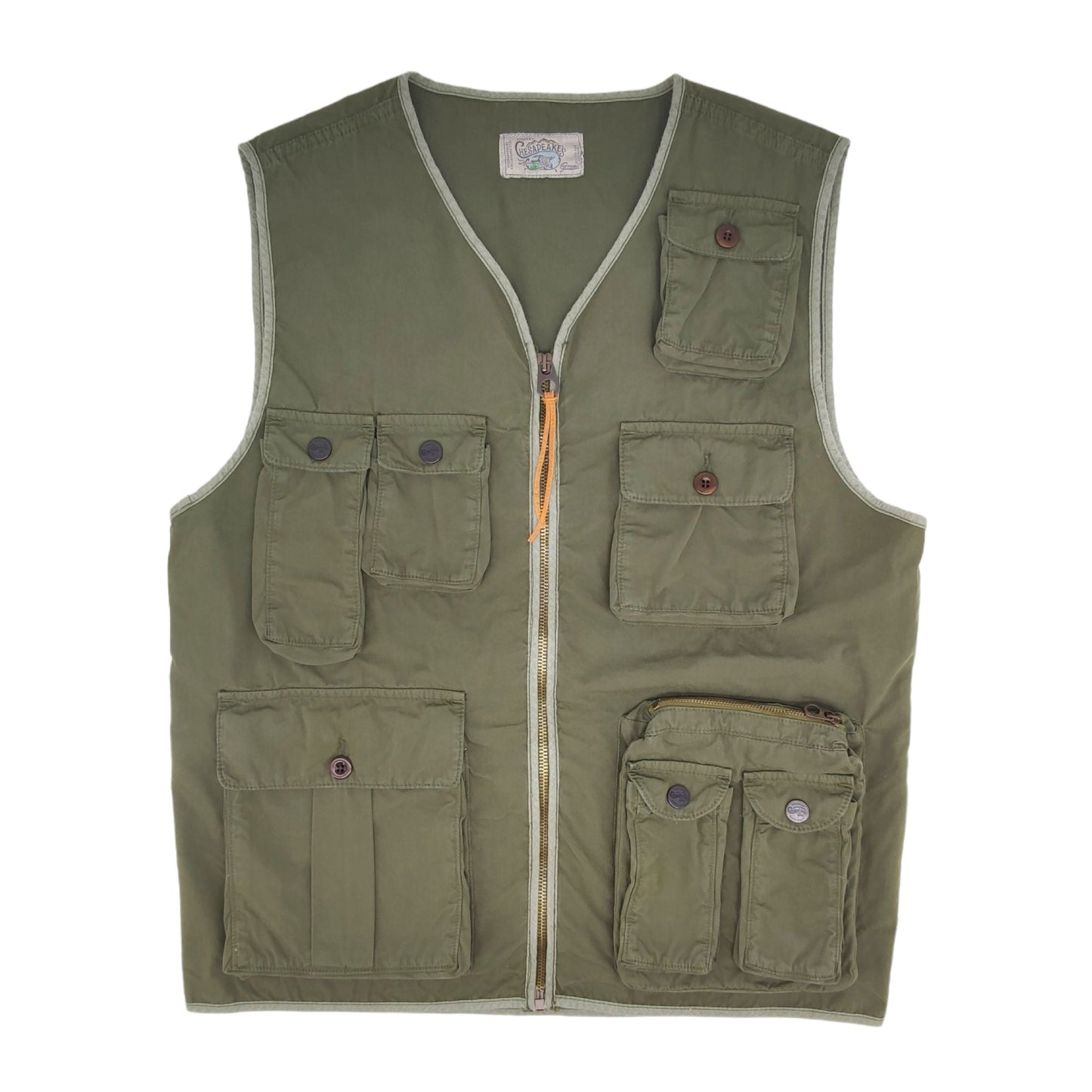 Gilet Photographer Uomo Military Green