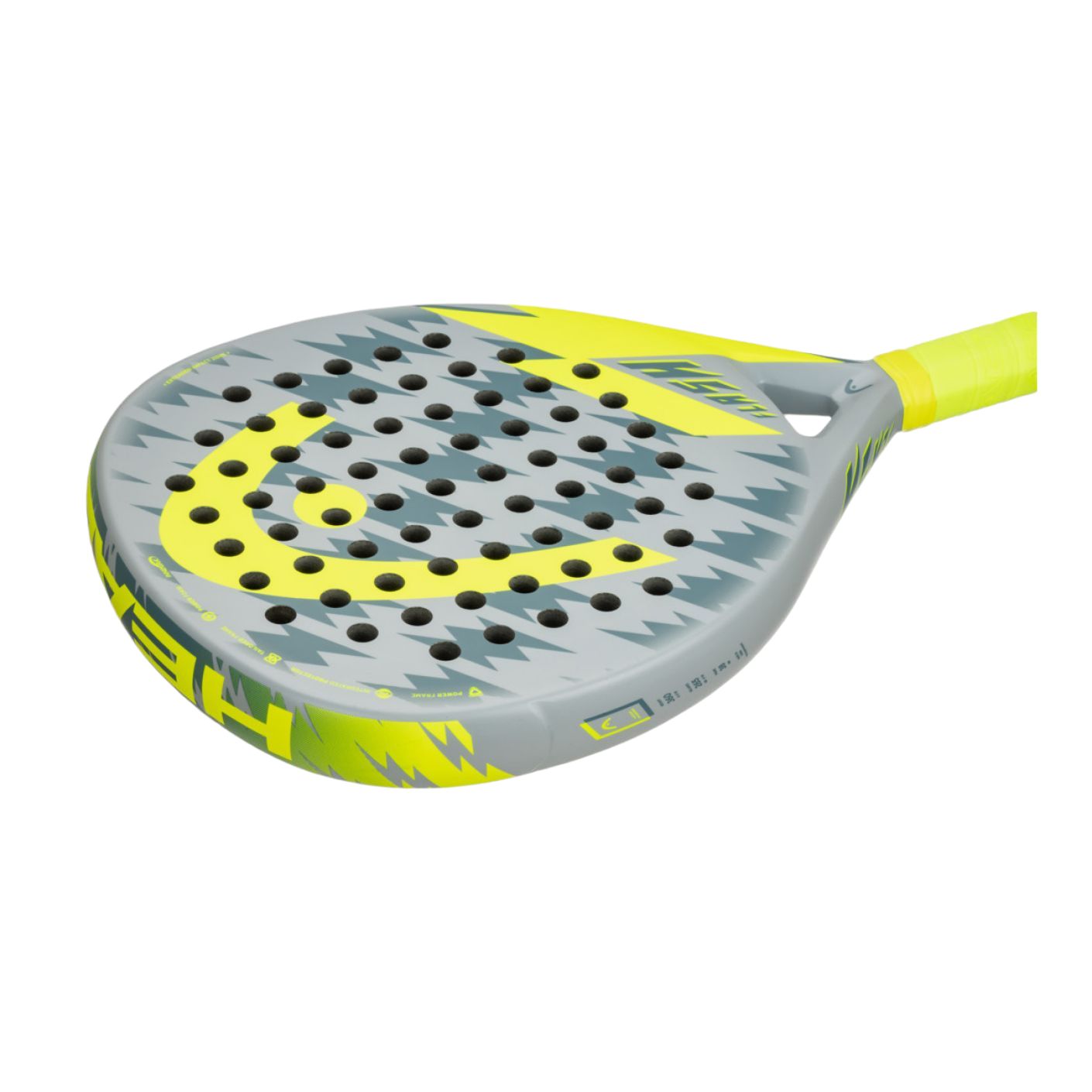 Racchetta Padel Flash Grey/Yellow