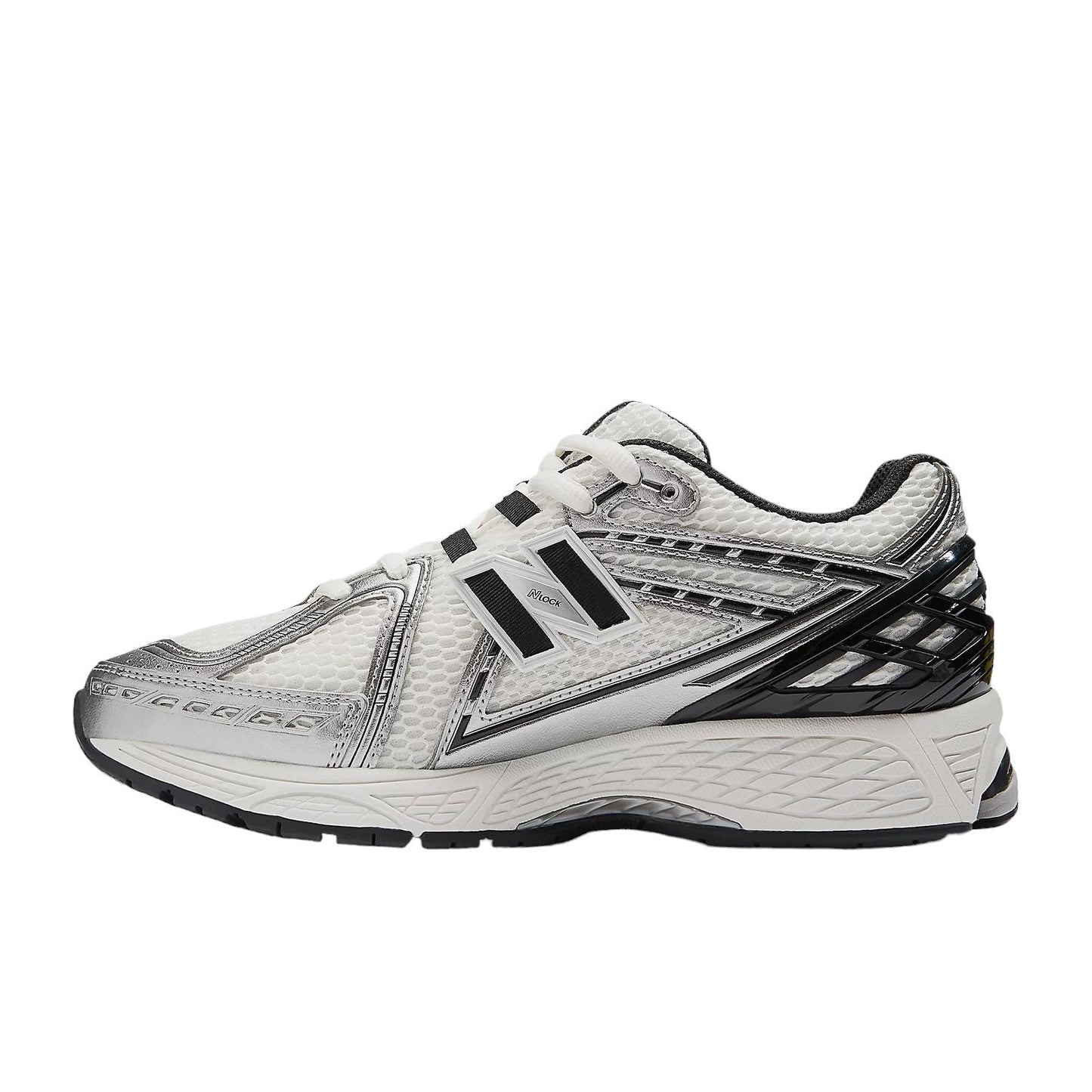 Scarpe 1906R Uomo Silver Metallic/Black/Sea Salt