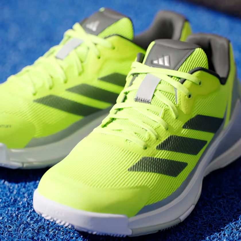 Scarpe Crazyquick Padel Uomo Lucid Lemon/Core Black/Silver Metallic
