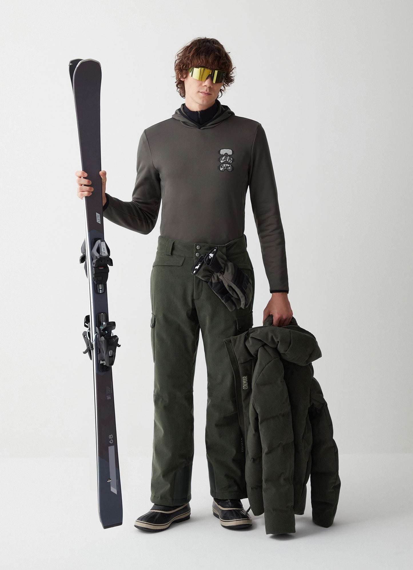 Pantaloni New Corduroy Uomo Green Forest