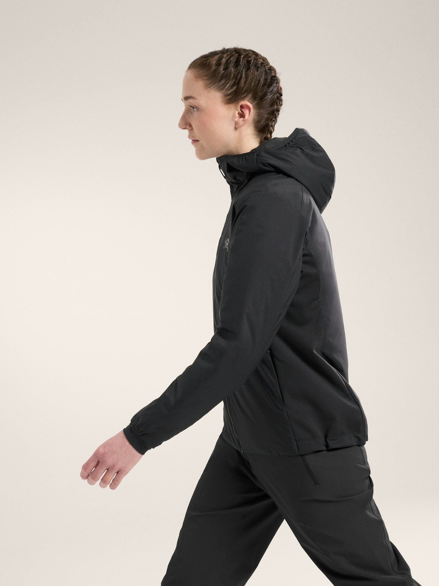 Giacca Atom Hoody Donna Black
