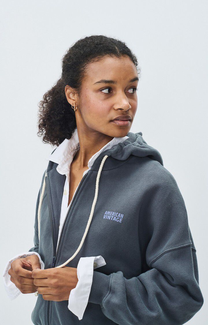 Maglia Izubird Zip Donna Vintage Hurricane