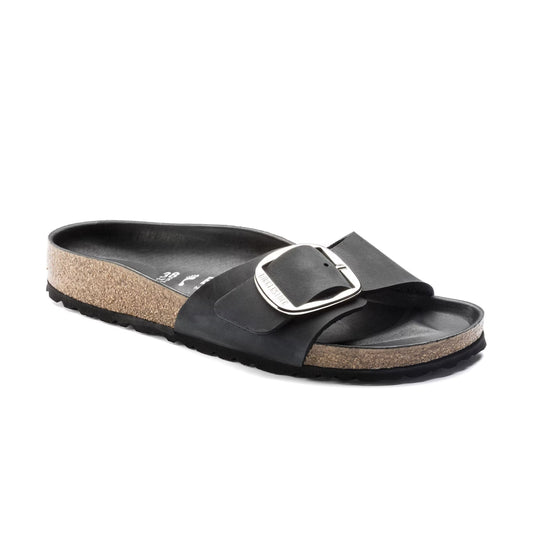 Sandali Madrid Big Buckle Donna Black