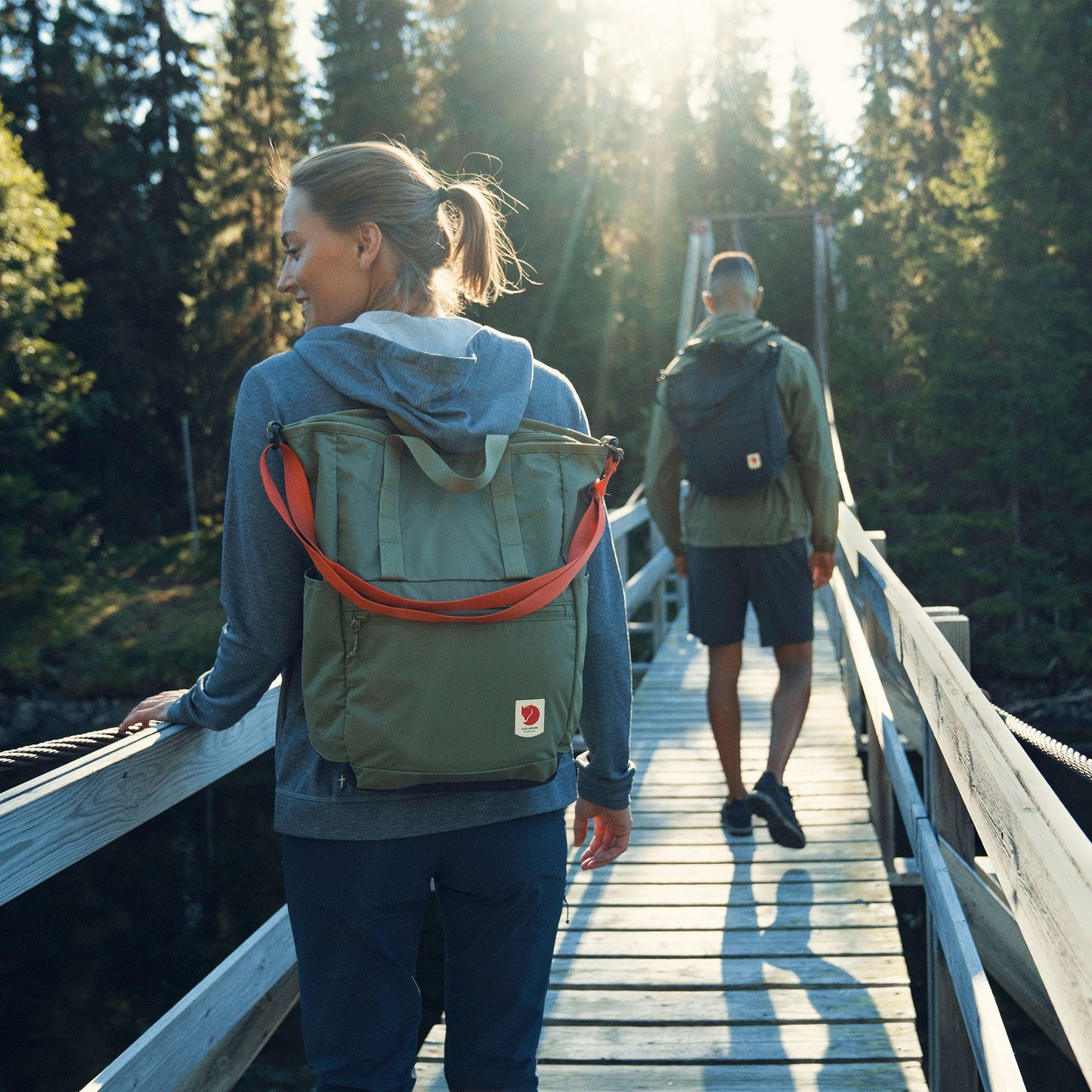 Zaino High Coast Totepack Patina Green