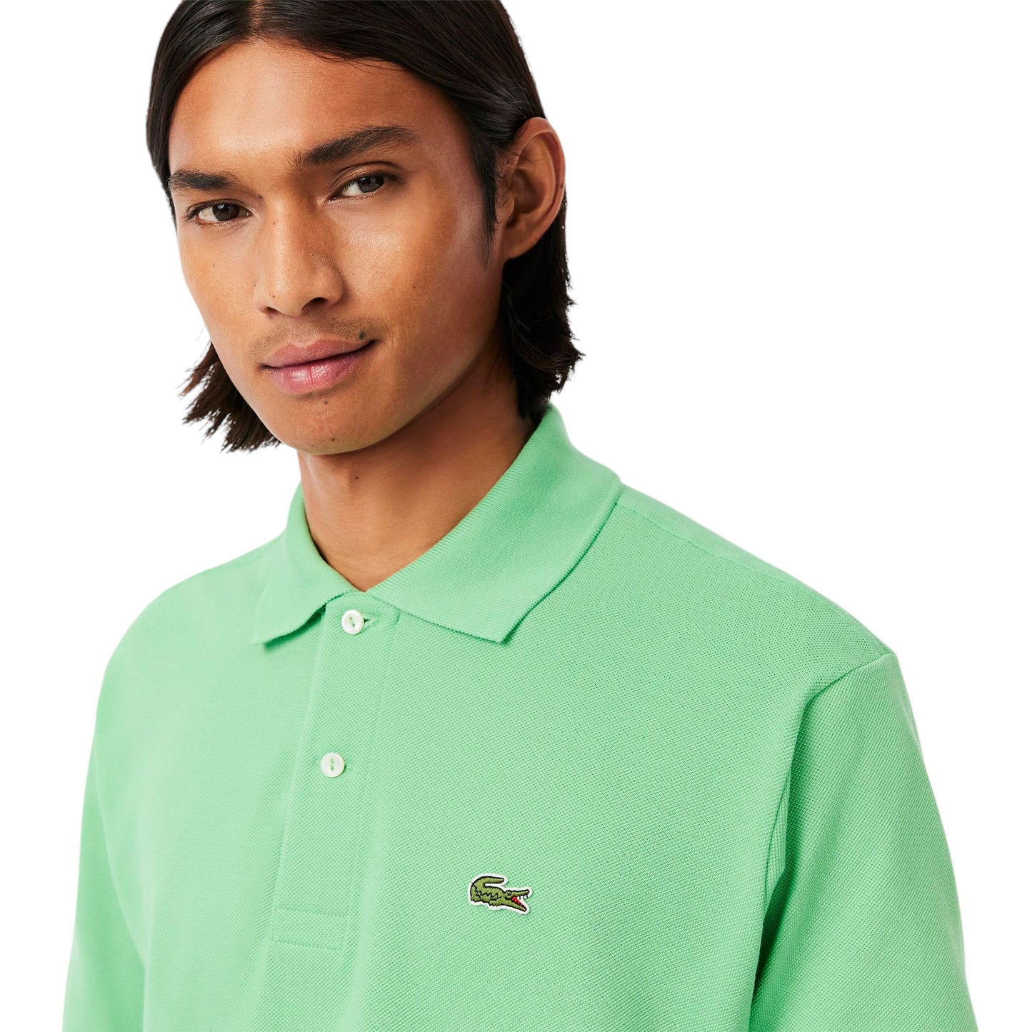 Polo Classic Fit Uomo Verde Lime