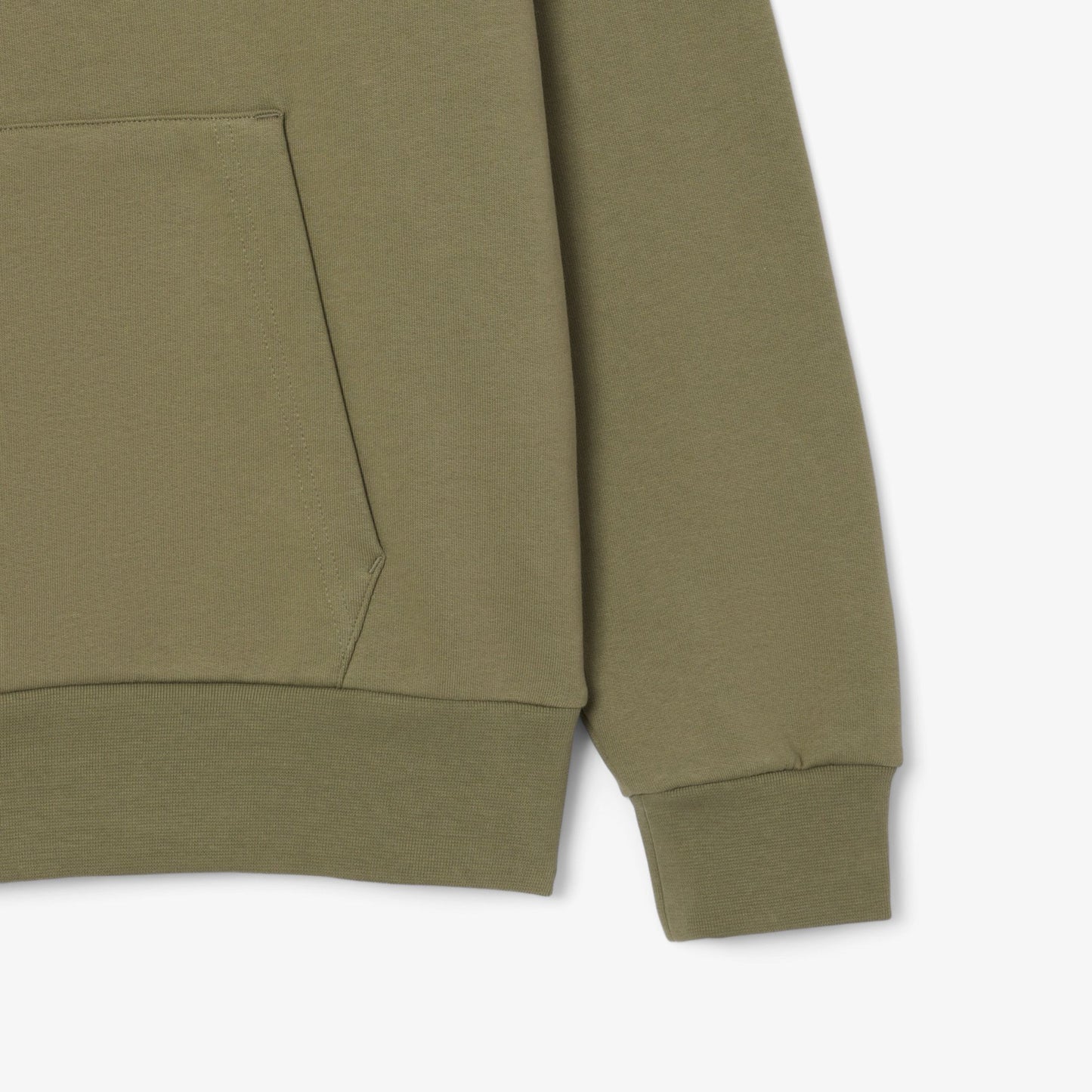 Maglia Classic Fit Hoddy Uomo Verde Cachi