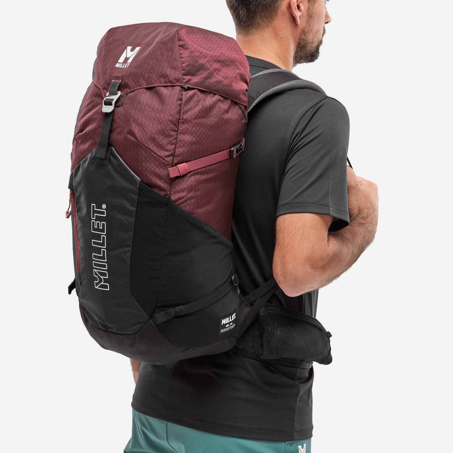 Zaino Ubic 25 Black/Dark Red