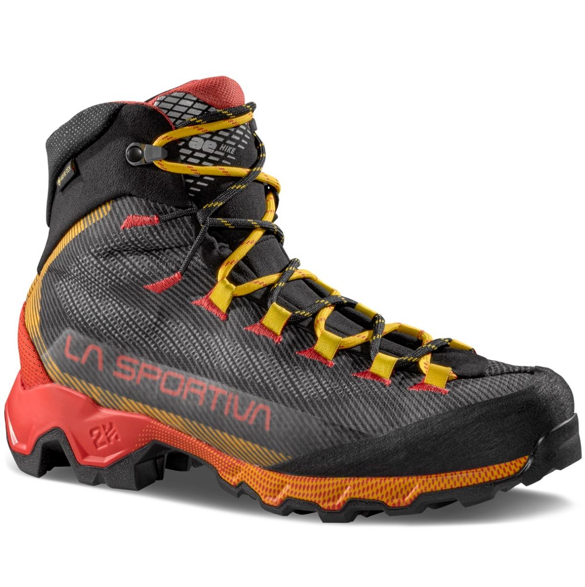Scarpe Aequilibrium Hike GTX Uomo Carbon/Yellow