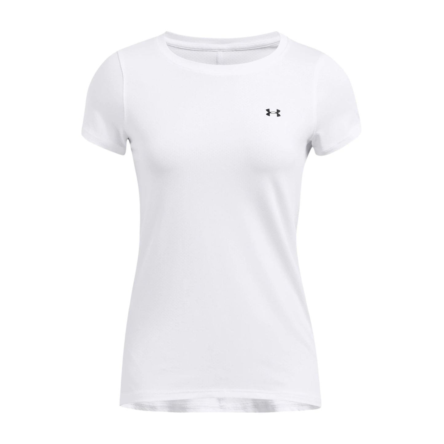 T-shirt HeatGear Armour Donna White/Black