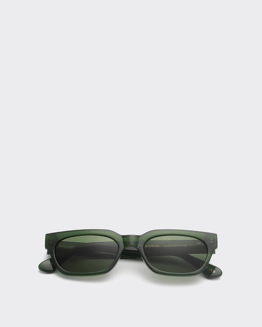 Occhiale da Sole Bror Dark Green Transparent