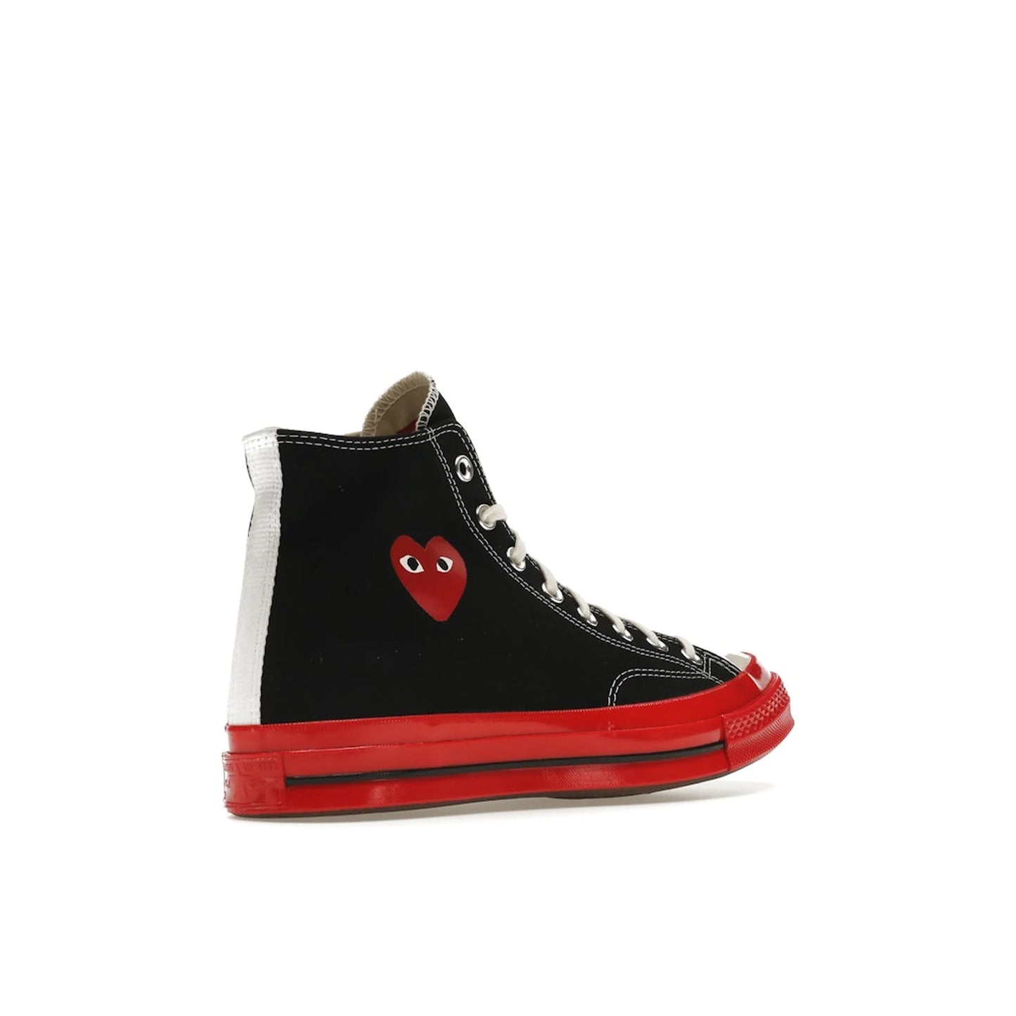 Converse Chuck Taylor All Star 70 Hi CDG PLAY Black Red Midsole