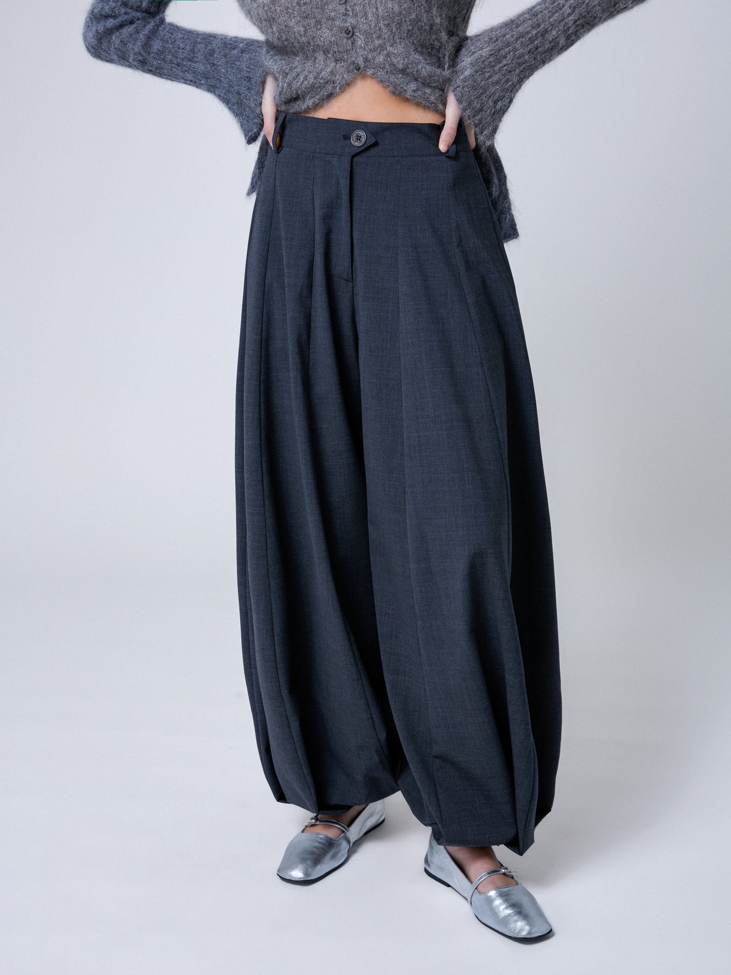 Abby Trousers Flint Gray