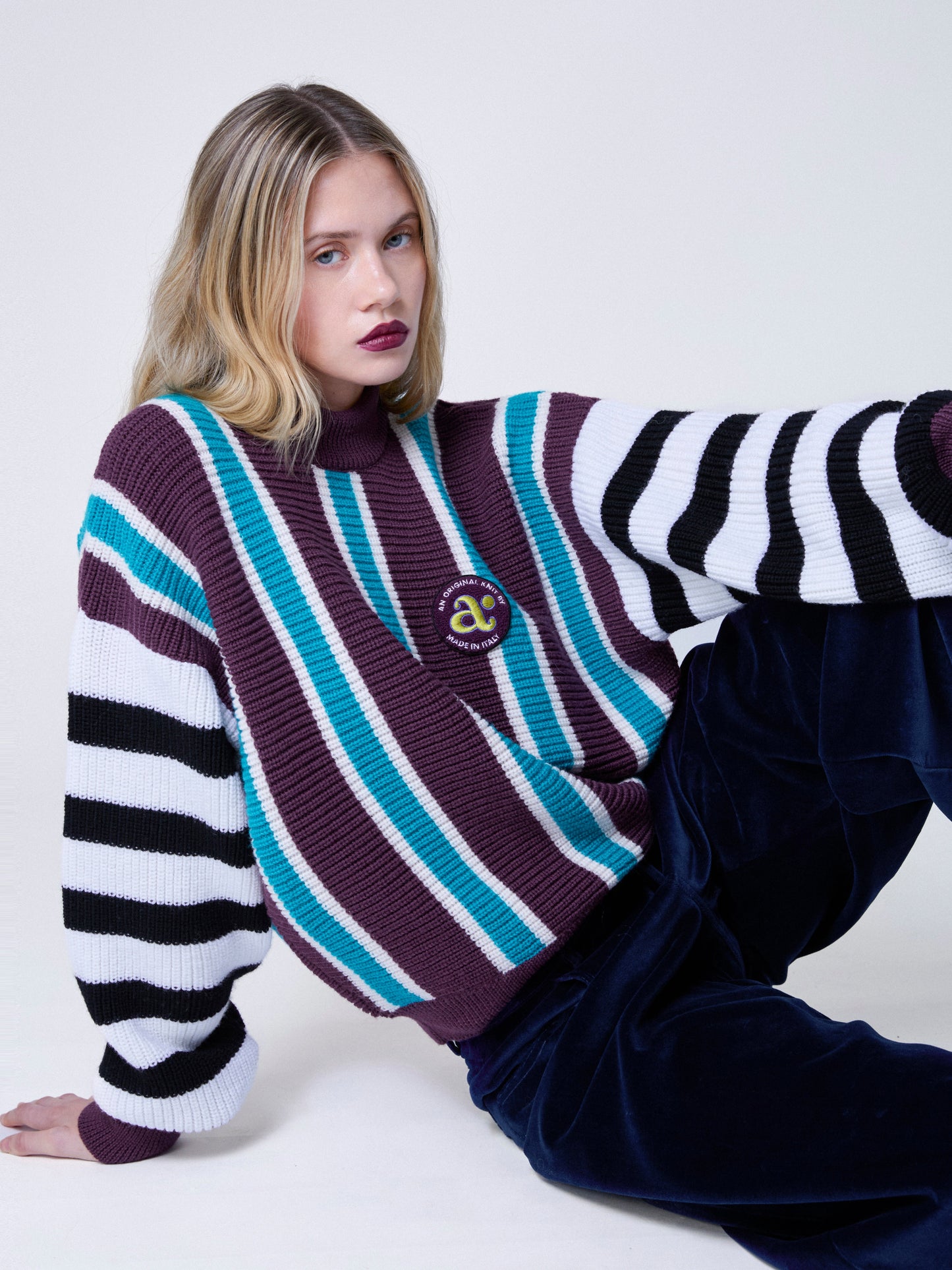 Willow Sweater Winter Bloom