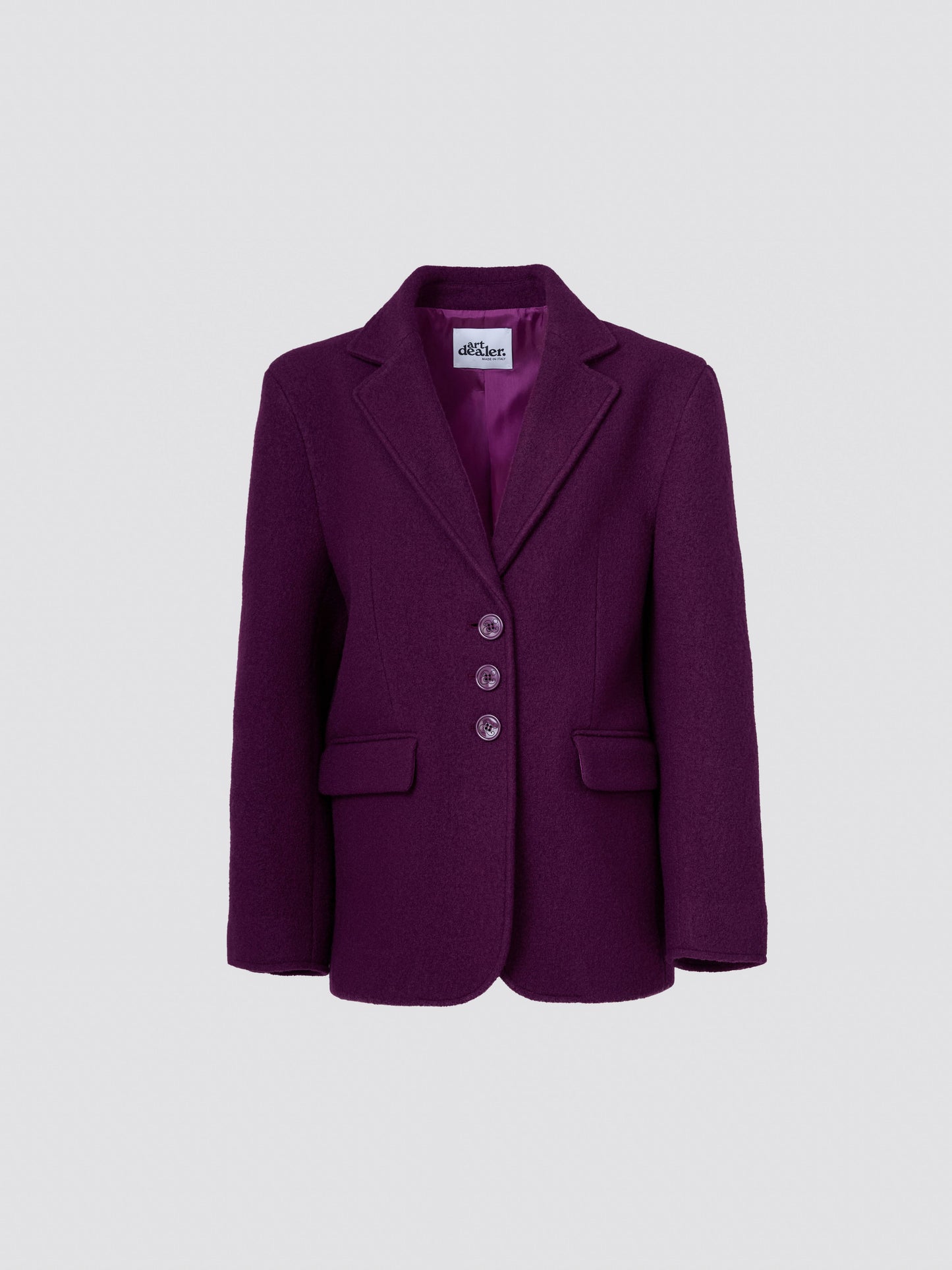 Daria Jacket Purple Wine
