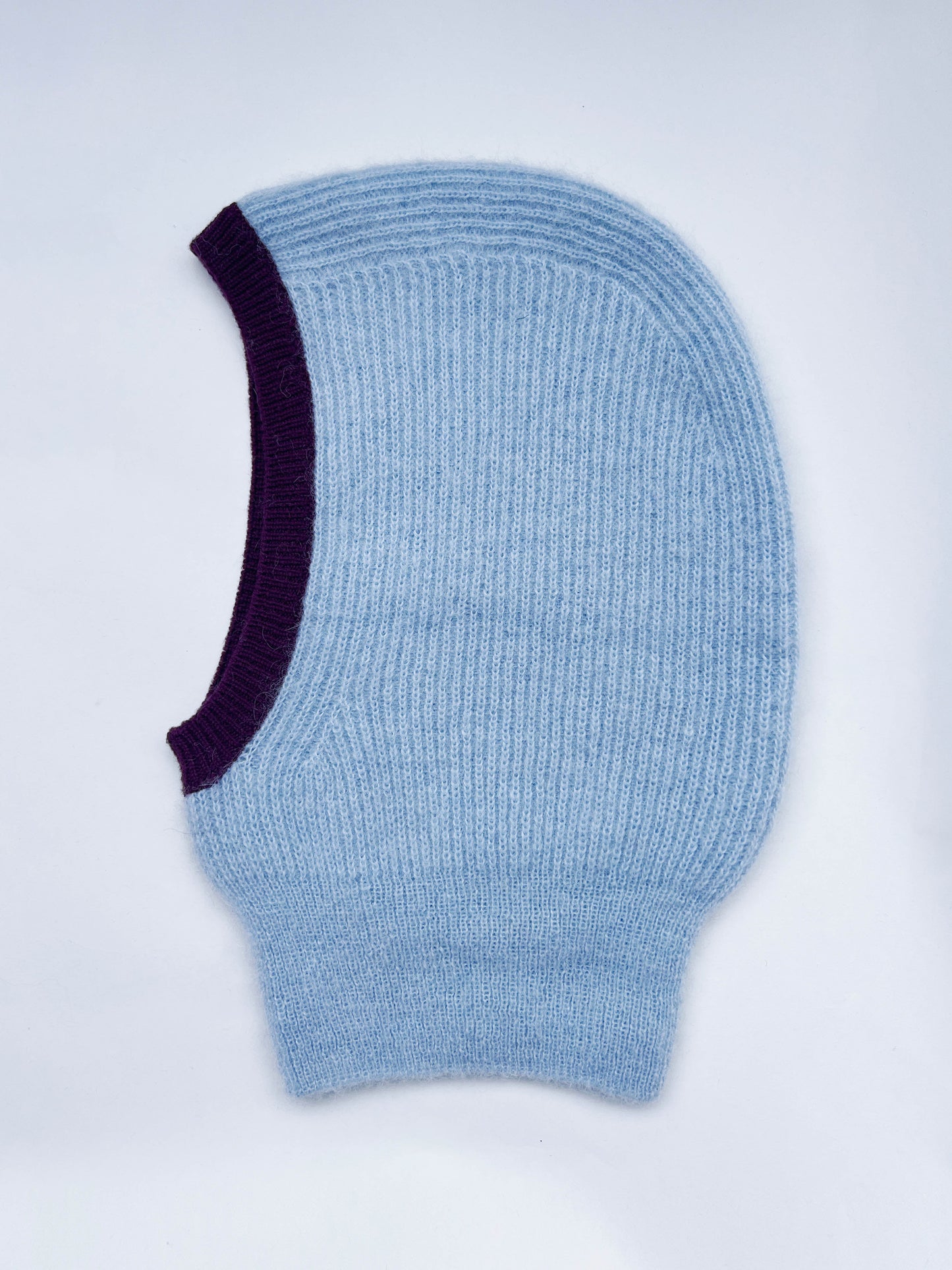 Balaclava Purple Wine & Light Blue