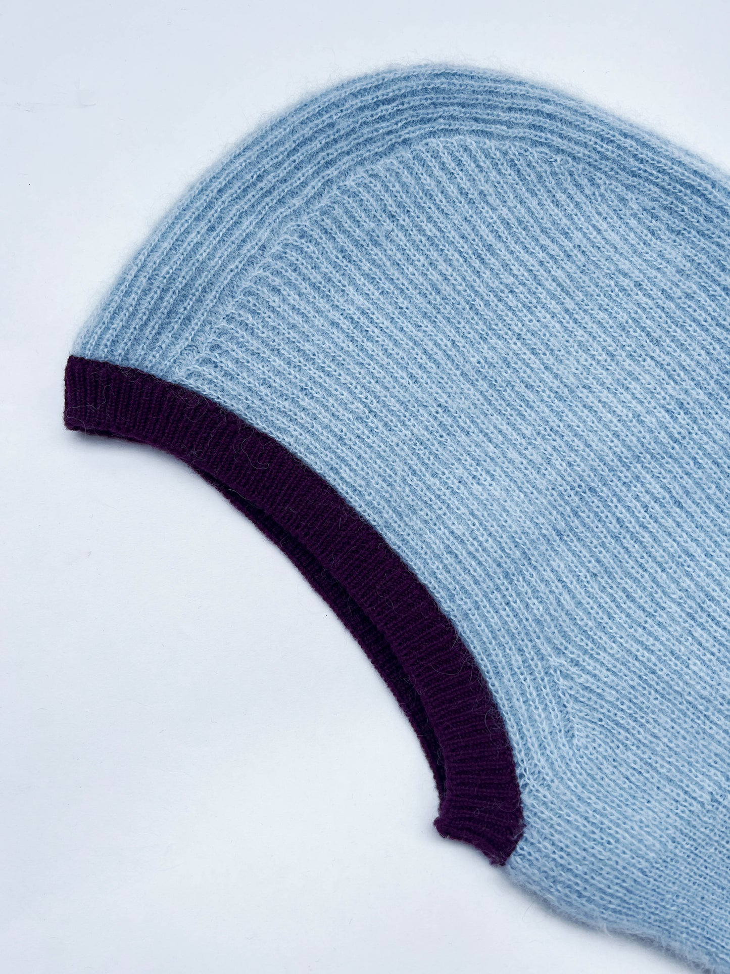 Balaclava Purple Wine & Light Blue