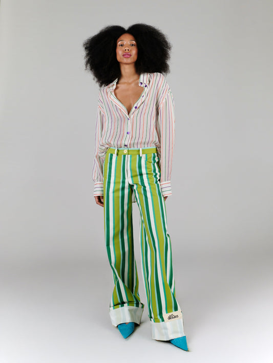 Riley Trousers Verdant Green